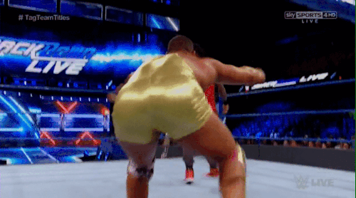 wrestlingsexriot:  jason smacking his ass tho