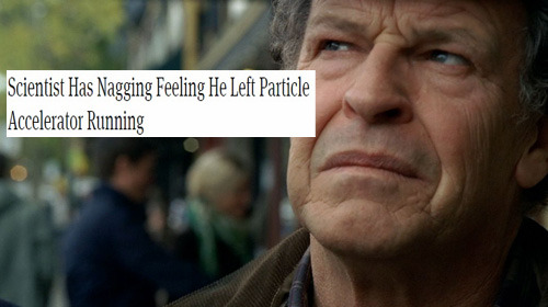 biologicalwarfarewell:    Fringe + The Onion (And Clickhole) Headlines, part 3 (insp.)