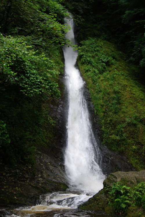 isawatree:White Lady waterfall - Lydford - W Devon. by dartmoor4