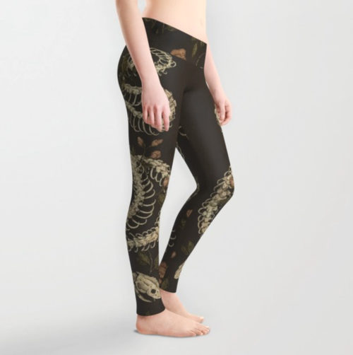 Society6 now offers leggings, so I added a few patterns and illustrations to my page. You can take $