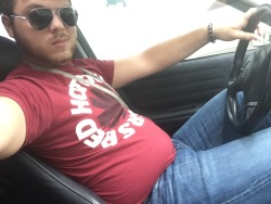 Blogartus:  Logan27B:  Donuts For Breakfast In The Lexus. My Shirt Seems Like It