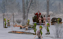 happy-cannibal:  Santa’s 25th of December