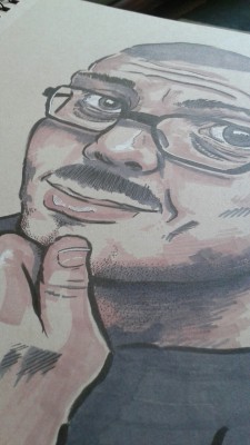 ewingstewingworld:  theneedledrop I decided to do a sketch of the internet’s busiest music nerd