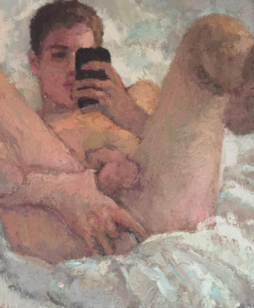 ydrorh:  Repose, 2016, Oil on canvas, 60x50 porn pictures