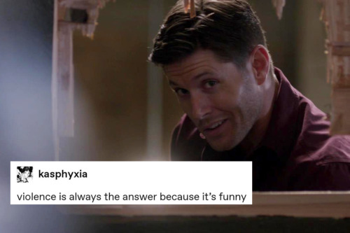 sundryvillains:demon dean’s greatest hits + text posts (9/?)bonus: