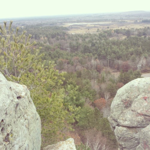 The view from up here #endrock #blackriverfalls #natureiscrazy