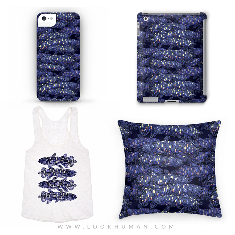 kitvshumans:Hey guys! I did this coelacanth pattern a while back and I’m really