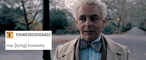 crowleyanthonys:Good Omens (mostly ineffable husbands) + text posts