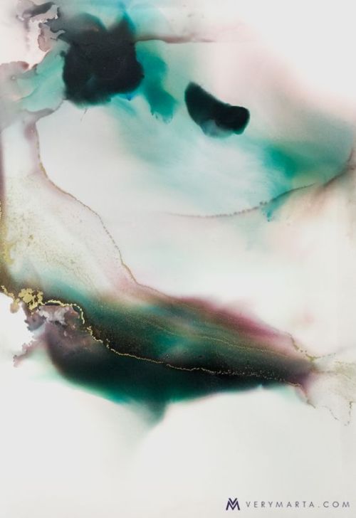 Marta Spendoska: Abstract Watercolors