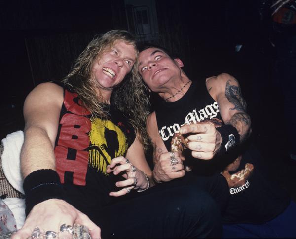 James Hetfield & Harley Cromag