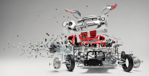 bobbycaputo:  Disintegrating Cars | Fabian Oefner   
