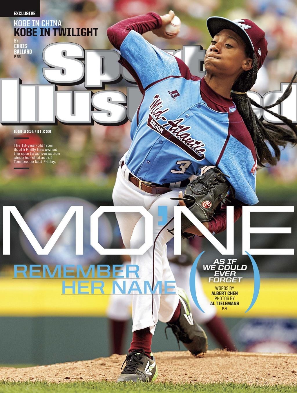 thechanelmuse:  Thirteen-year old baseball phenom Mo’ne Davis has launched a sneaker