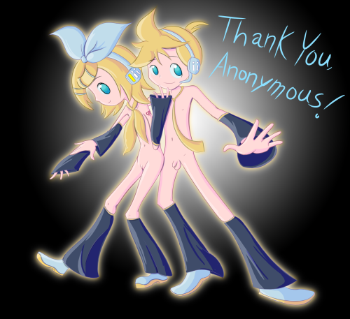 A thank-you drawing of Rin and Len for one of my Patrons on Patreon!Patreon.com/GlitchyReal