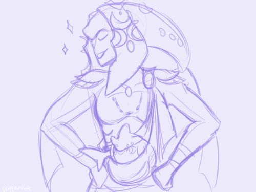 skyfangz:Remember those Zora babies in Majora’s Mask…Mipha totally used her sash as a baby carrier f