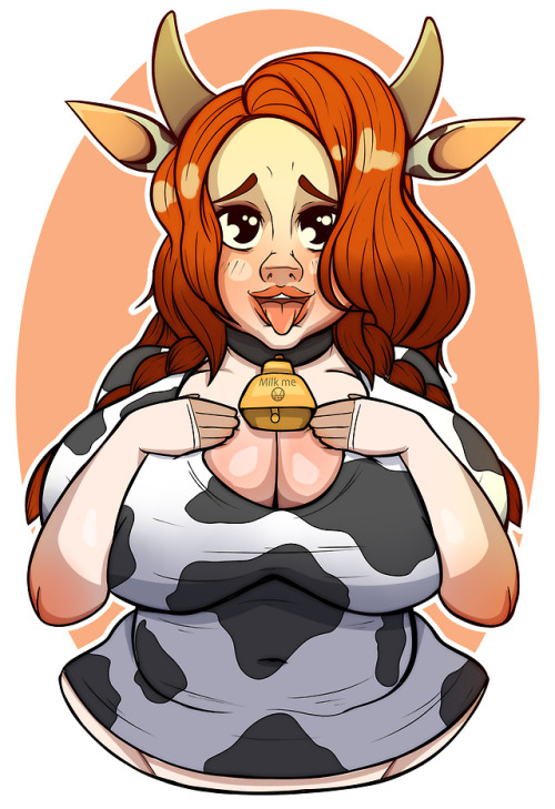 artistofsluts: Well I love this colour!  Of course it is the sexy @buppygirl in her amazing cow