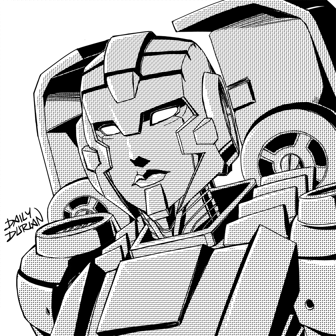 dailydurian: A triple inktober post for Lost Light Fest! Airazor and Getaway for