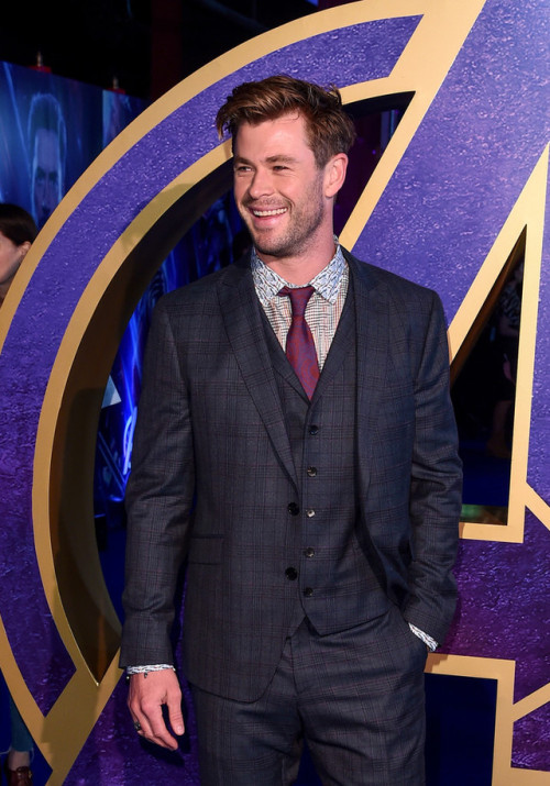 hookedonhemsworth: Chris Hemsworth | Avengers: Endgame Fan Event | London | April 10, 2019