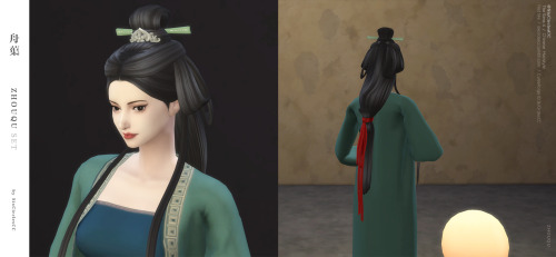 Chinese Hairstyle - Zhouqu Set