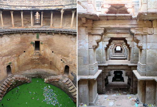 culturenlifestyle:  Journalist Spent Four Years Traveling India to Record Deteriorating Subterranean Stepwells Before they Banish Ancient structures called stepwells that were built in India beginning in 2nd and 4th centuries A.D. have been crumbling