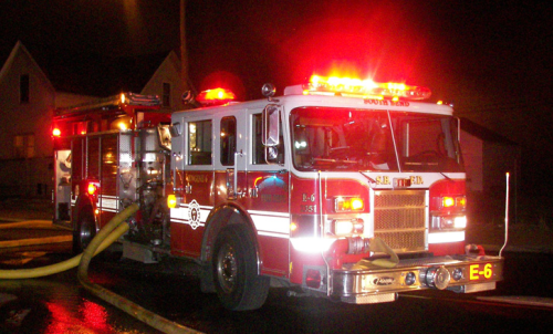 You Wake Up In The Middle Of The Night To The Sound Of A Fire Truck Racing Down Your Street.  The Siren