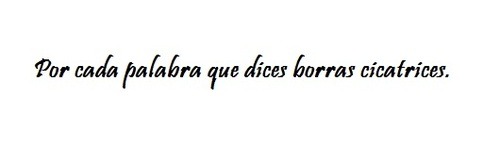 No quiero pasar en tu vida como las modas ♥