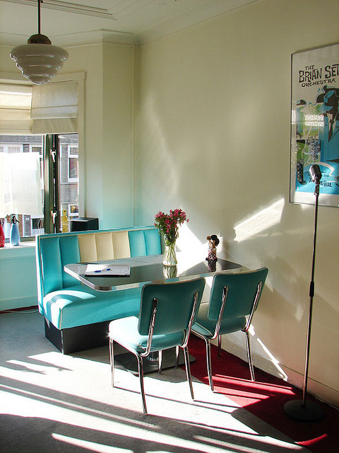 fuckyeahvintage-retro:  1950s Diner 