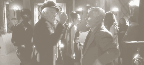 starbuckara:  here, have a gifset of gandalf and the master dancing to kesha 