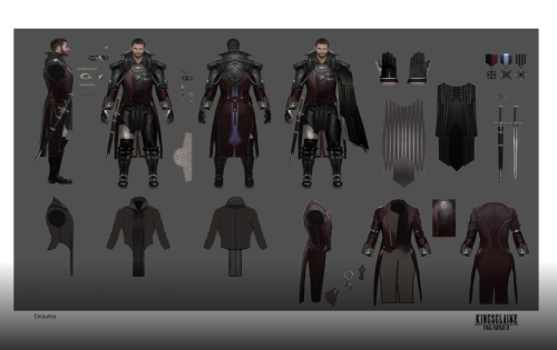 finally-fantasified:Some Kingsglaive concept art included with the iTunes digital download