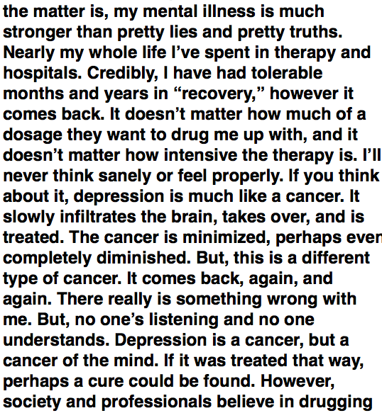 boys-and-suicide:  I wrote this all out at once, didn’t edit it, and put my everything