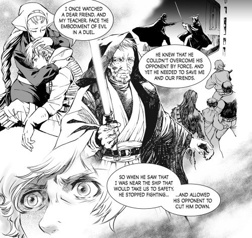 gffa: decepticonsensual: gffa: I AM EMOTIONAL ABOUT THE MANGA VERSION OF LUKE’S MEMORY OF OBI-