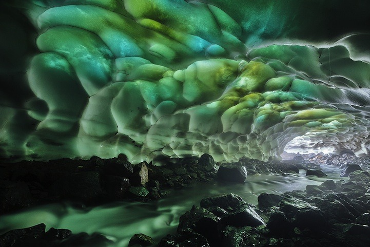 Kamchatka Ice Caves The Kamchatka peninsula in east Russia is an area of extraordinary
