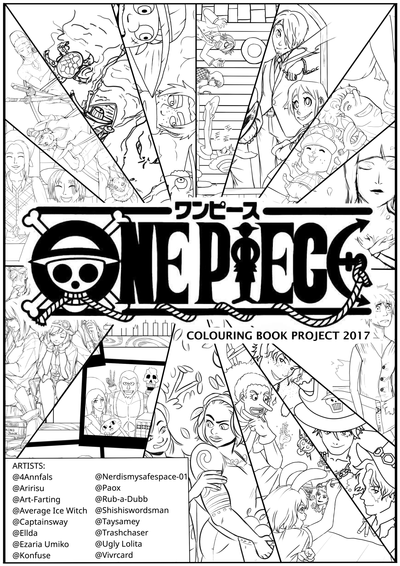 One Piece Colouring Book One Piece Colouring Book 17