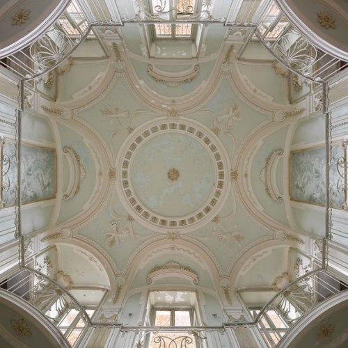 vintagepales:An abandoned villa in Italy by rebecca bathory