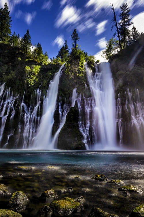 ponderation:  Burney Falls by Tsuyoshi Shirahama  