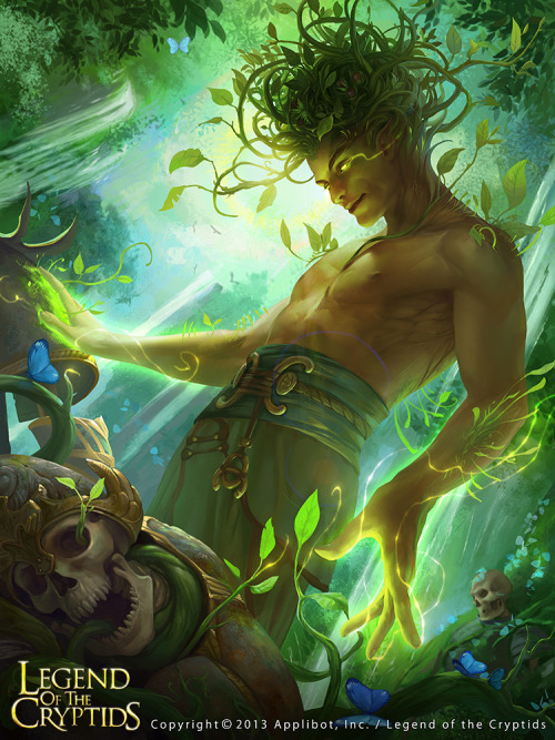 awesomedigitalart:  (Flighty) Shallow Forest Spirit by Toru-meow