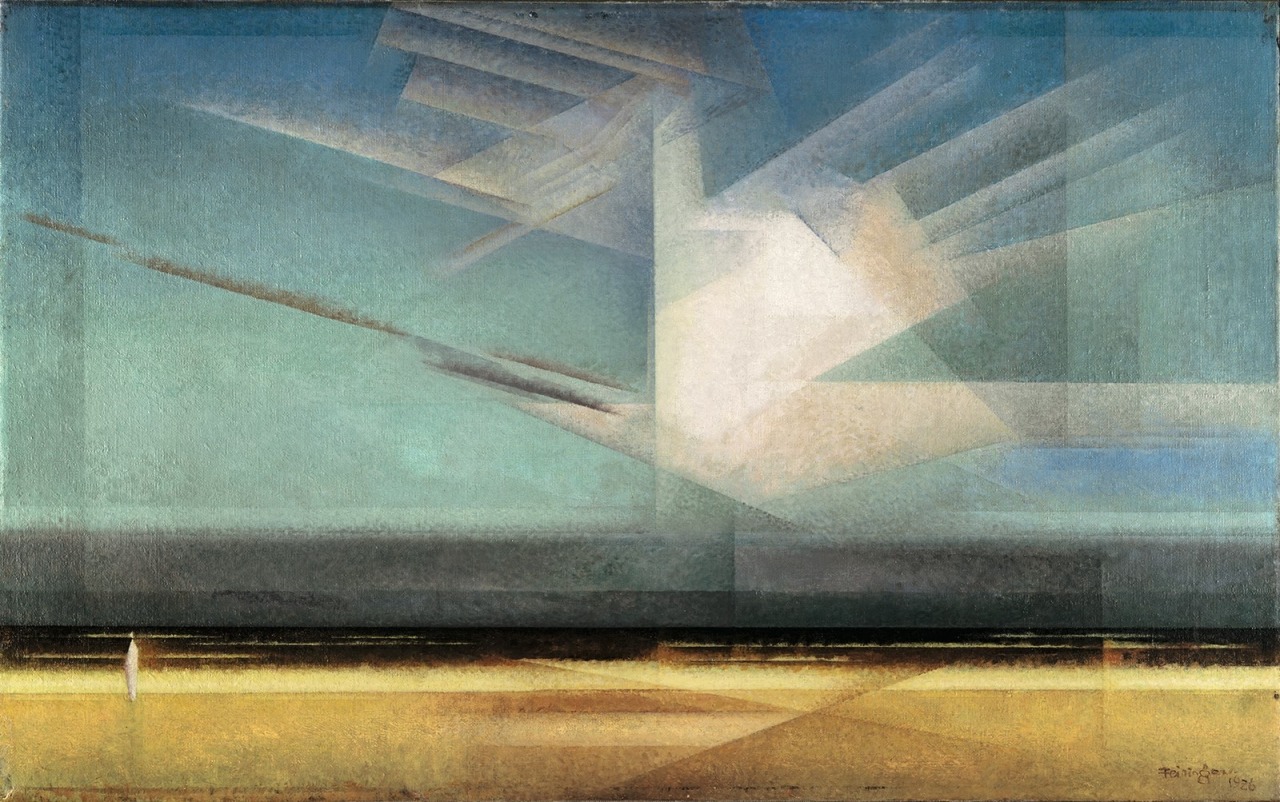 urgetocreate:
“Lyonel Feininger, The Bird Cloud, 1926
”
