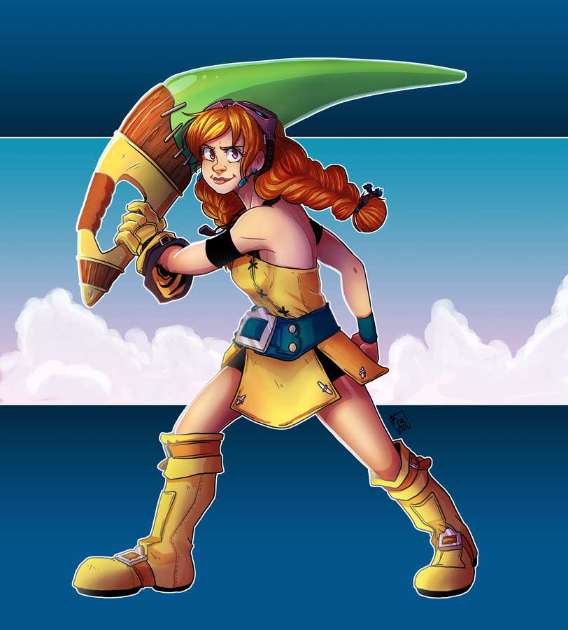 kaymonstar:  Skies of Arcadia- Aika 