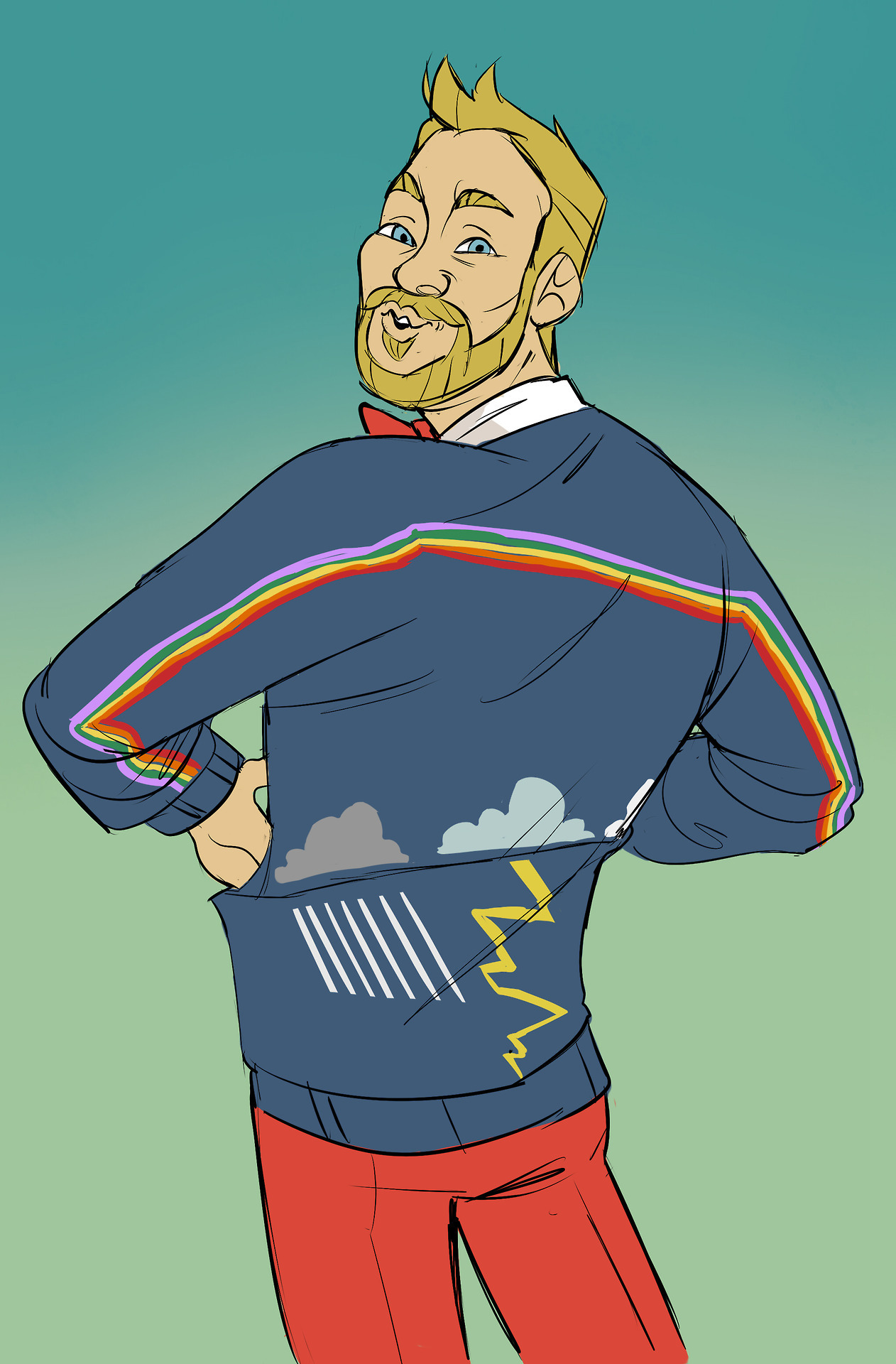 sillyvantas: thor ragnarok characters with ugly 80s sweaters: a ...