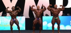 William Bonac, Phil Heath, Big Ramy - Final Call Out Of The Olympia 2017 Prejudging.