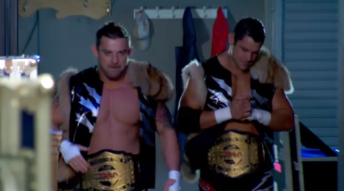 skyjane85:  The Wolves(Davey Richards & Eddie Edwards) headed to the ring (taken from Spike Tv’s website..credit goes to them for the video) gradosgirl ishipmcnozzo 