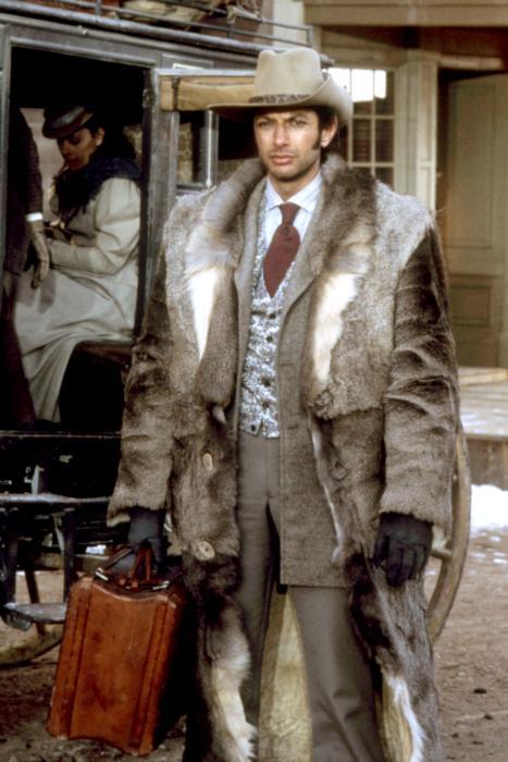 pictured here: Jeff Goldblum, with many fucks to give. A whole suitcase.