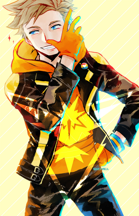 ravefirell: I’m Team Instinct. Please don’t make fun of Spark… He’s tr