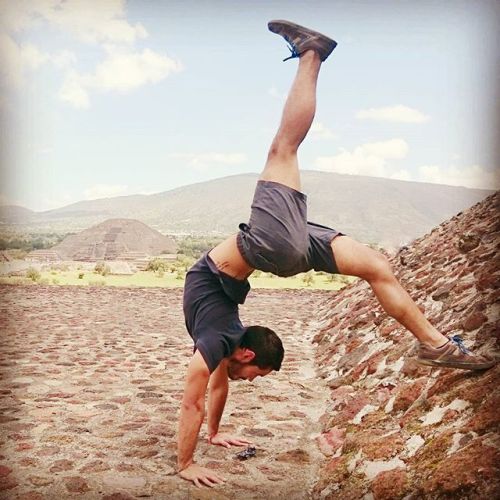 deftyogadudes:  A #WheelPose as #StopDropAndYoga for the awesome @jogi_the_yogi who has tagged me. 😁  Passing onto two wonderful yogis: @real.men.do.yoga and @superfisio. ✌  #teotihuacan #piramids #yogadudes by yo_ches https://instagram.com/p/7Q1A77ECRr/