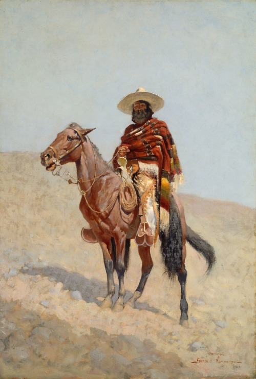 A Mexican Vaquero, Frederic Remington, 1890