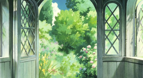 ghibli-collector:The Art Of Madame Gina’s Private Flower Garden “But the answer’s no, because I alre