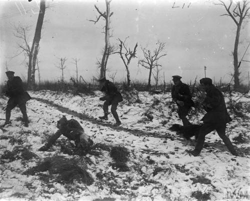qsy-complains-a-lot: greatwar-1914: A viscous, close-quarters snowball fight on the Western Front. D