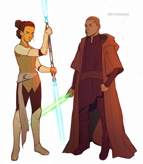 nothorax: The Jedi have returned. Definitely not giving up on Finn being a Jedi.  Daisy and Joh