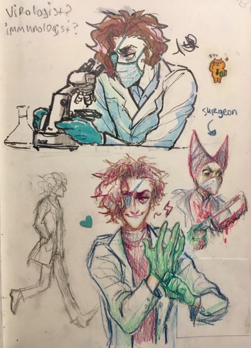 sblrnik:here are some Julian stuff! (°◡°♡)1 is a bunch of my first sketches of him and 2-4 are doodl