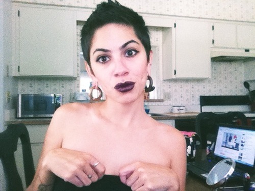 ebonyzerscrooge:  homoarigato:  rabbitglitter:  fav selfies 2K13  jack is a babe 5ever  i know her lol