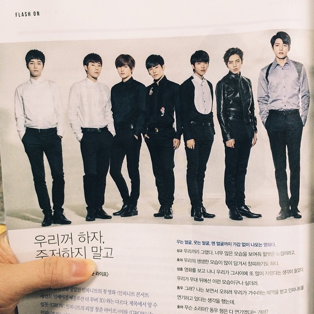 lstarkiss:  141129 INFINITE in Cine 21 Magazine no.982 © ifnt00
